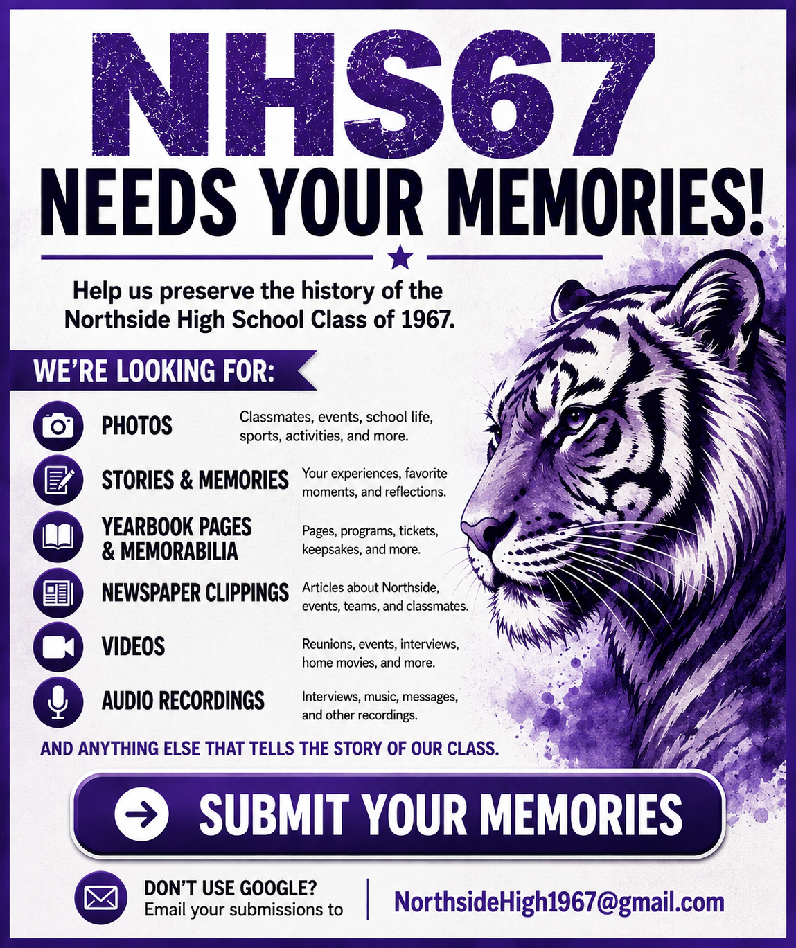 NHS67 Needs Your Memories — Call for Submissions